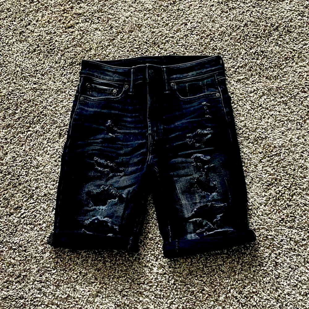 Men american eagle jean shorts